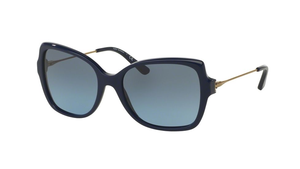 Tory Burch TY7094 Bifocal Prescription Sunglasses TY7094-15208F-56 - Lens Diameter 56 mm, Frame Color Navy Gold