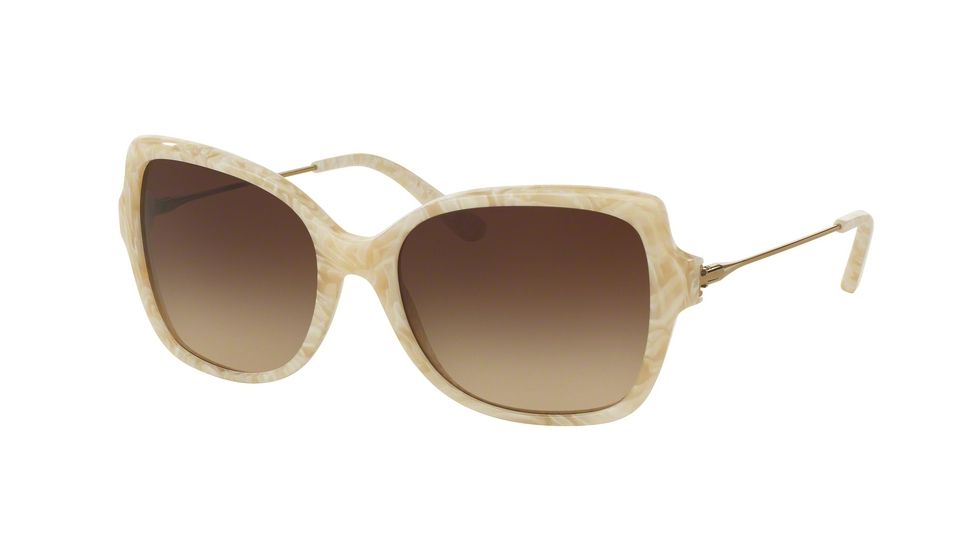 Tory Burch TY7094 Bifocal Prescription Sunglasses TY7094-155513-56 - Lens Diameter 56 mm, Frame Color Ivory Marble-Gold