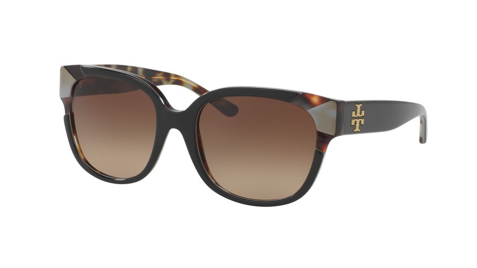 Tory Burch TY7096 Bifocal Prescription Sunglasses TY7096-159713-55 - Lens Diameter 55 mm, Frame Color Black/putty/tort