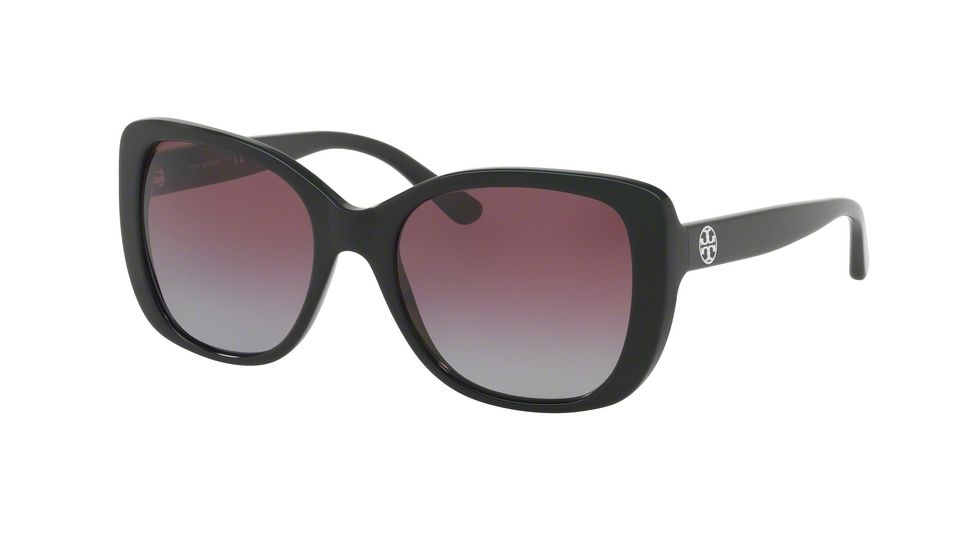 Tory Burch TY7114 Single Vision Prescription Sunglasses TY7114-137762-53 - Lens Diameter 53 mm, Frame Color Black