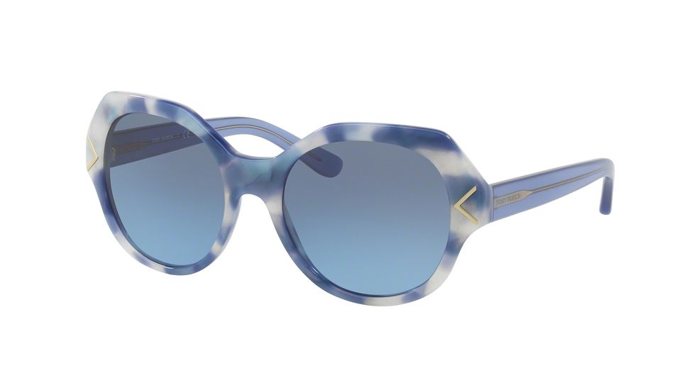 Tory Burch TY7116 Bifocal Prescription Sunglasses TY7116-17058F-53 - Lens Diameter 53 mm, Frame Color Blue Moonstone