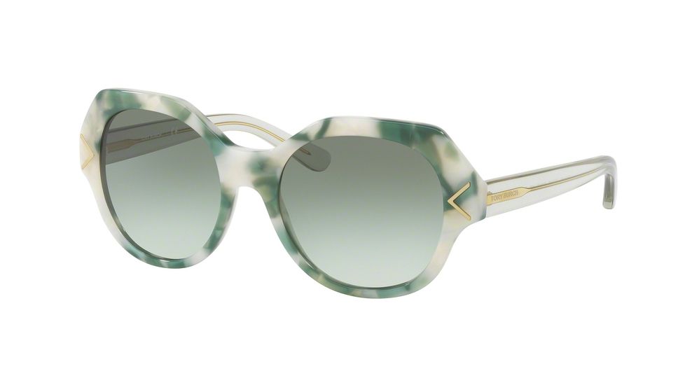 Tory Burch TY7116 Bifocal Prescription Sunglasses TY7116-17128E-53 - Lens Diameter 53 mm, Frame Color Green Moonstone