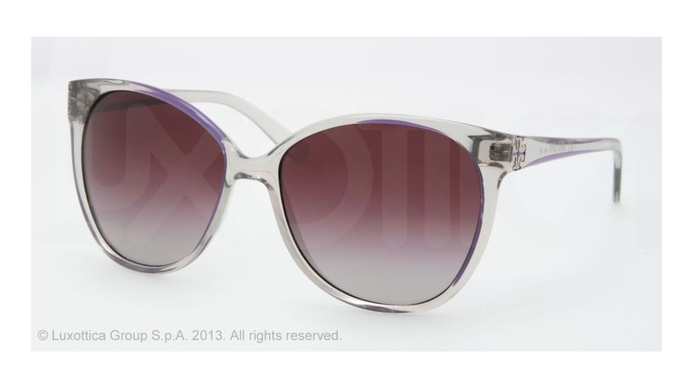 Tory Burch TY9012 Progressive Prescription Sunglasses TY9012-10554Q-58 - Lens Diameter 58 mm, Lens Diameter 58 mm, Frame Color Grey-purple