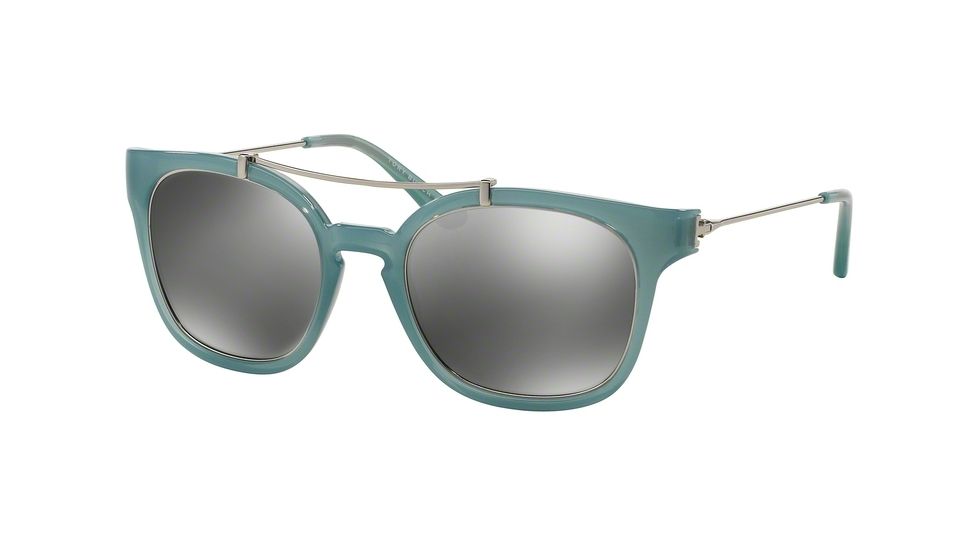 Tory Burch TY9038 TY9038 Bifocal Prescription Sunglasses TY9038-13896G-51 - Lens Diameter 51 mm, Frame Color Milky Fountain/silver