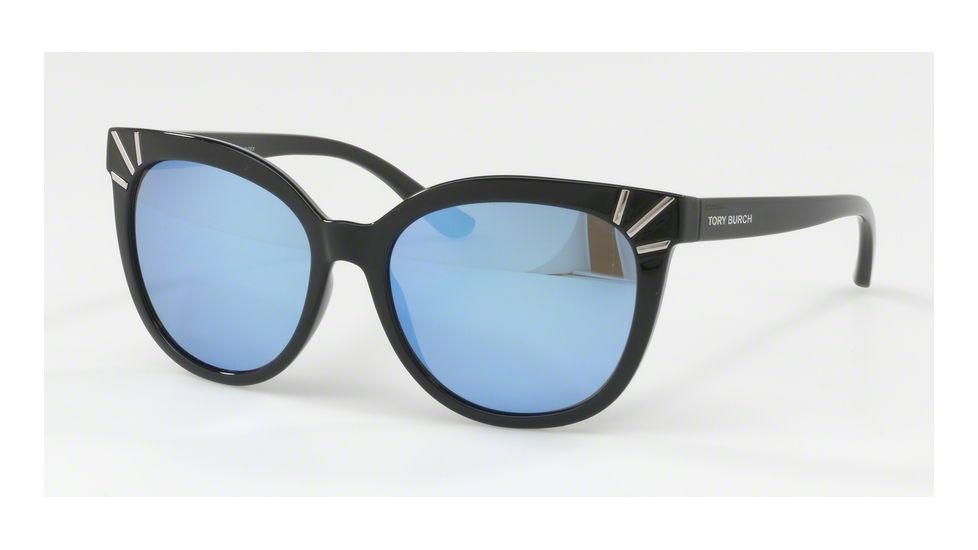 Tory Burch TY9051 Single Vision Prescription Sunglasses TY9051-137722-56 - Lens Diameter 56 mm, Frame Color Black