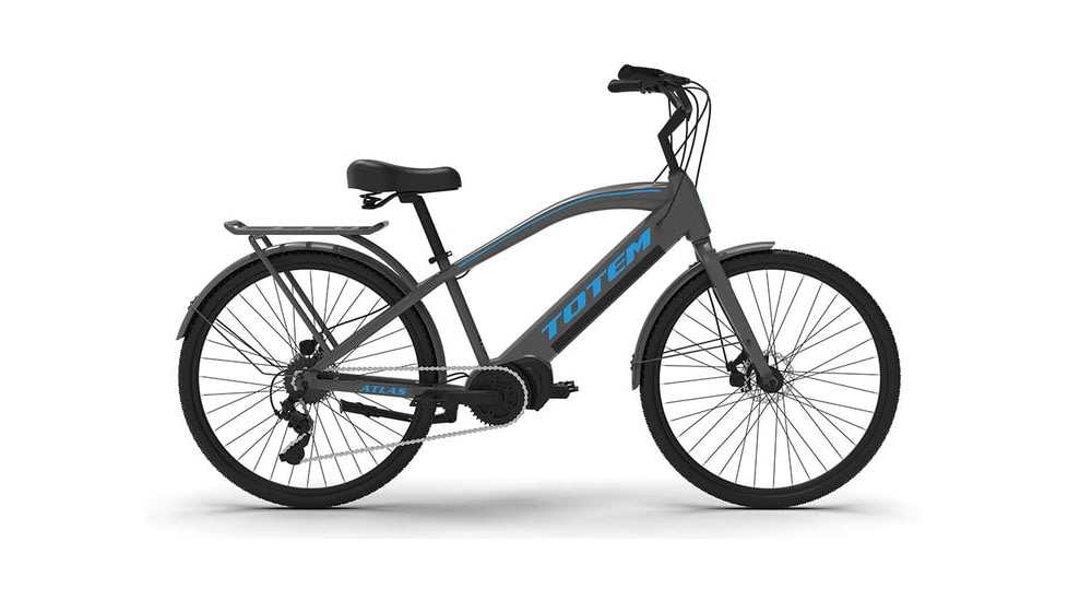Totem Atlas Cruiser E-Bike, Black, ATLAS eCRUISER