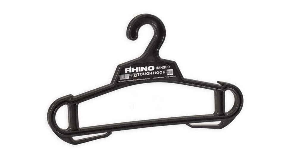 TOUGH HOOK Rhino Hanger, Black, TH-RH-BLK