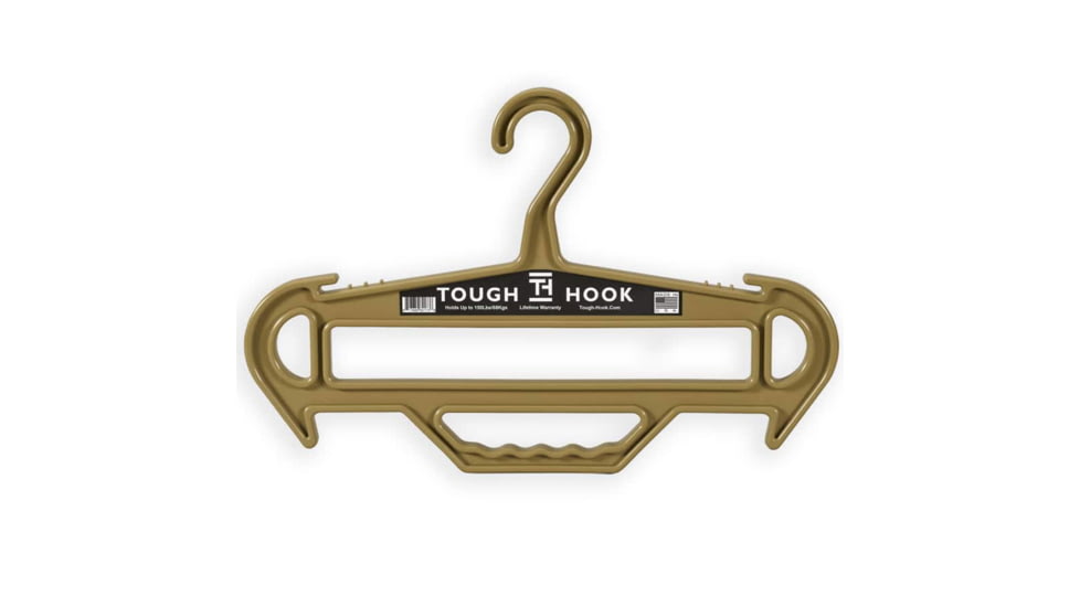 TOUGH HOOK Tough Hanger, Coyote Tan, One Size, TOUGH-HANGER-TAN