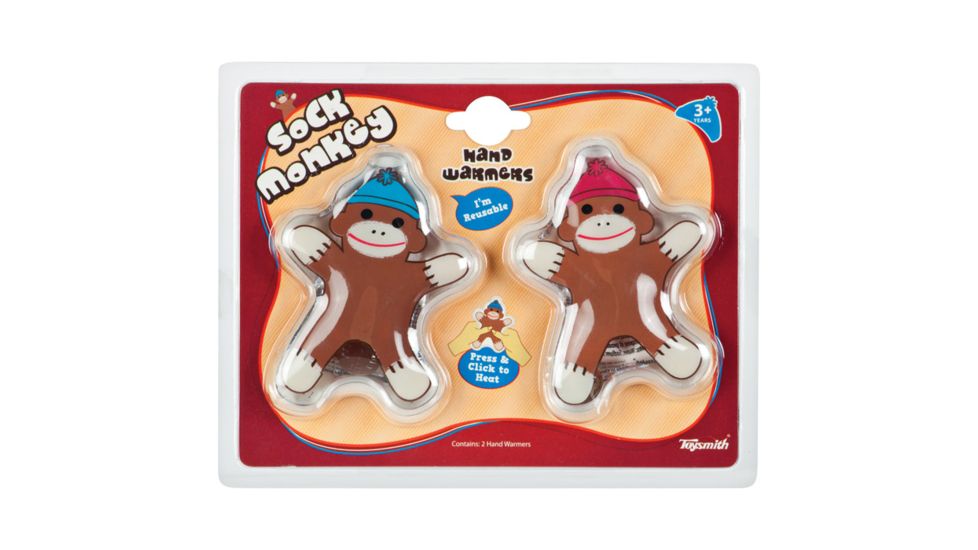 Toysmith Sock Monkey Handwarmers 1123