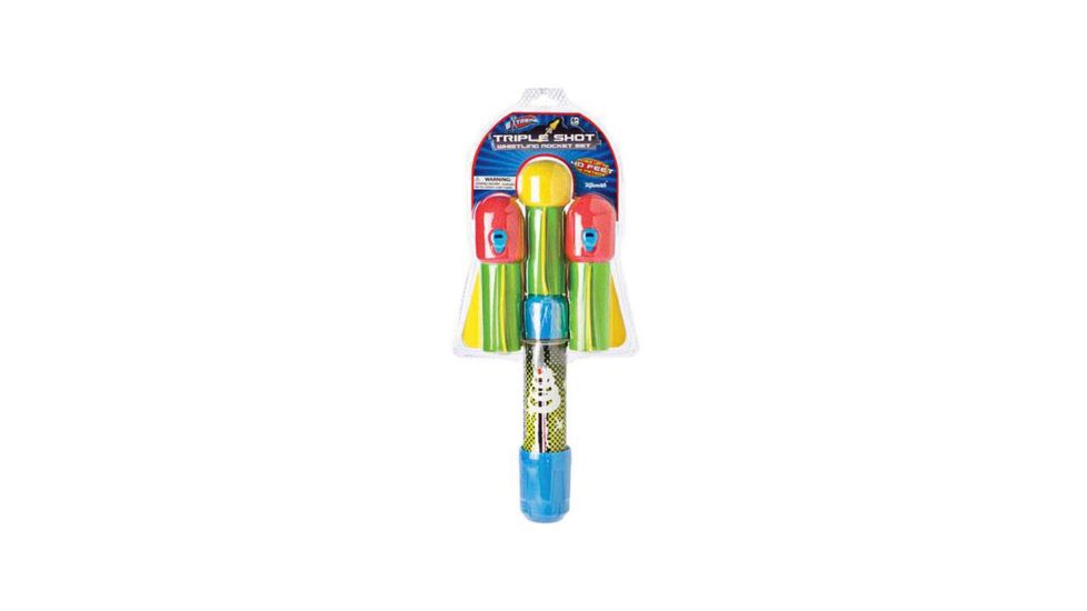 Toysmith Triple Shot Whistling Rocket 1541