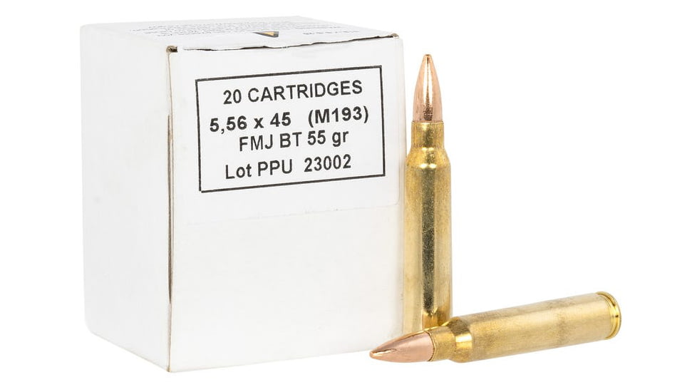 TR&amp;Z PPRM556B Metric Rifle Rifle Line 5.56x45mm NATO 55 Gr Full Metal Jacket Boa