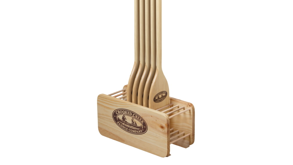 TRAC Outdoors C10496 Crooked Creek Wooden Paddle Display, 61197