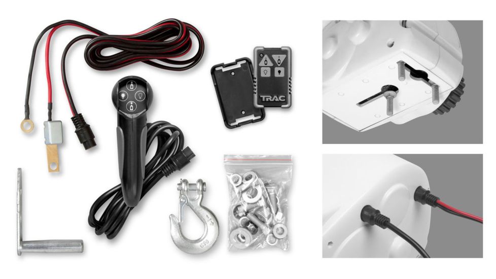 Trac Outdoors Day Runner Salt Water , SS cable T10125-Csw