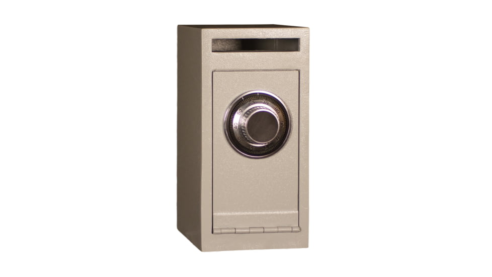 Tracker Safe Deposit Safe w/Dial Lock, Grey, DS120906-DLG