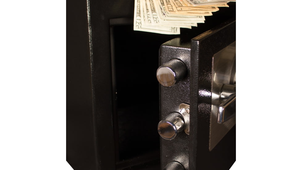 Tracker Safe Deposit Safe w/Electronic Lock, Black, DS141414-ESR