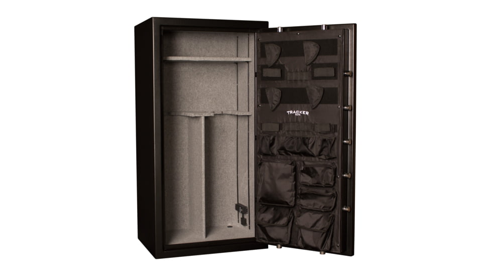 Tracker Safe Fire Rated Gun Safe, M22, Dial Lock, Black, T593024M-DLG