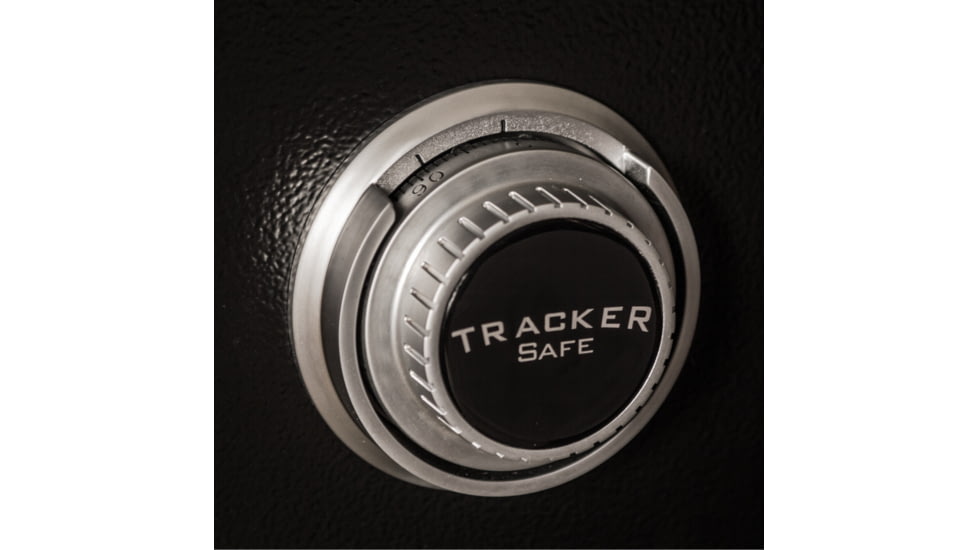 Tracker Safe Fire Rated Gun Safe, M45, Dial Lock, Black, T724227M-DLG