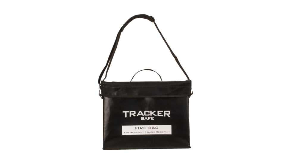 Tracker Safe Fire/Water Resistant Bag, Extra Large, Black, FB1612