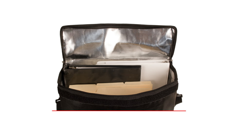 Tracker Safe Fire/Water Resistant Bag, Extra Large, Black, FB1612