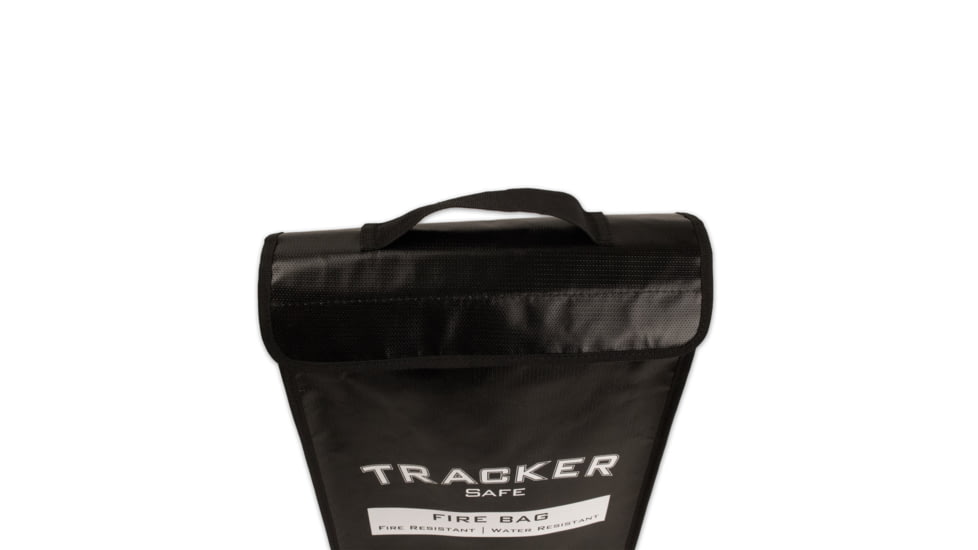 Tracker Safe Fire/Water Resistant Bag, Large, Black, FB1512