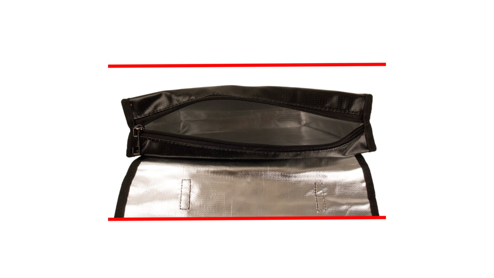 Tracker Safe Fire/Water Resistant Bag, Large, Black, FB1512