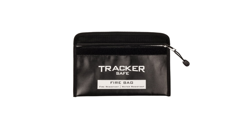 Tracker Safe Fire/Water Resistant Bag, Small, Black, FB0611