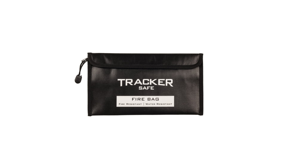 Tracker Safe Fire/Water Resistant Bag, Small, Black, FB0611