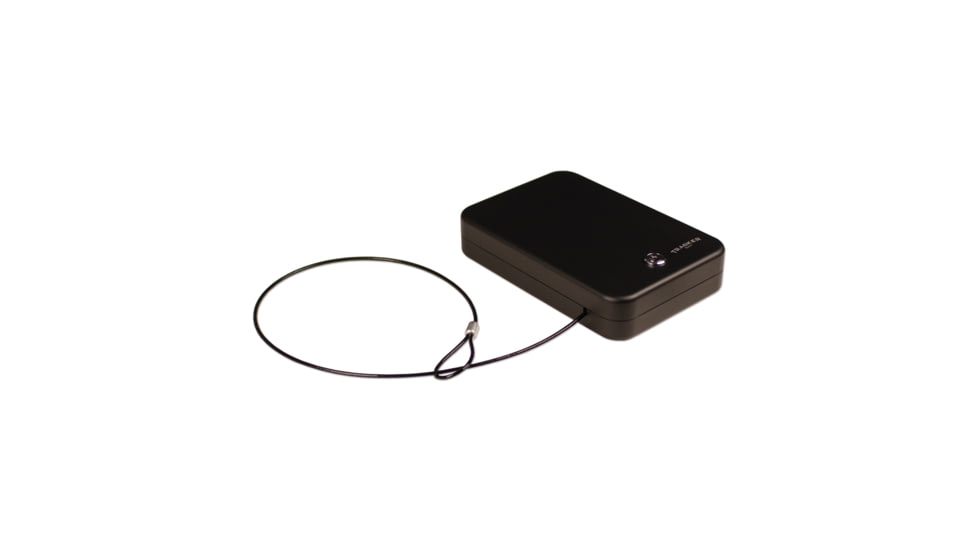 Tracker Safe Small Portable Safe, Key Lock, Black, SPS-02