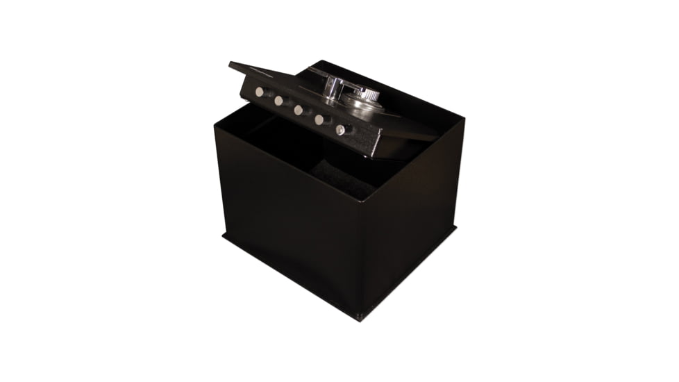 Tracker Safe Steel Floor Safe w/Dial Lock, Black, FS121514-DLG