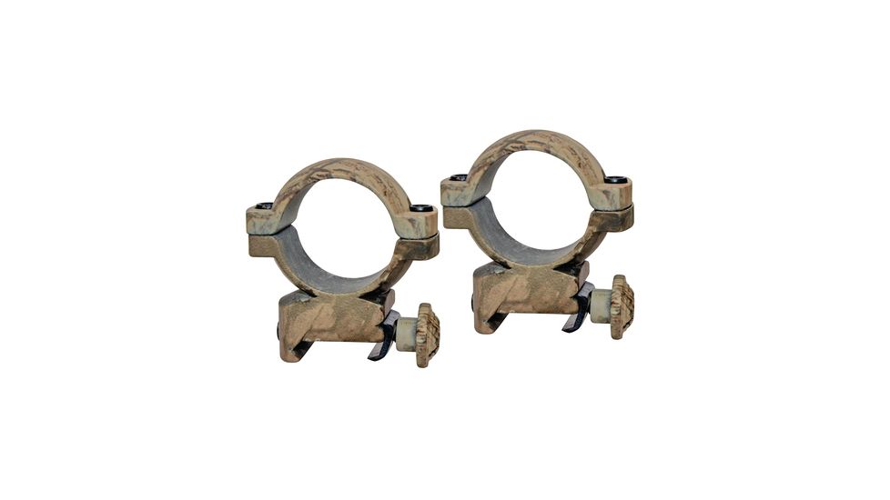 Traditions 1 Inch Aluminum Scope Ring High Realtree Hardwoods HD Camouflage