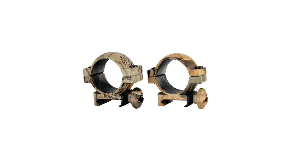 Traditions 1 Inch Aluminum Scope Ring Medium Realtree Hardwoods HD Camouflage