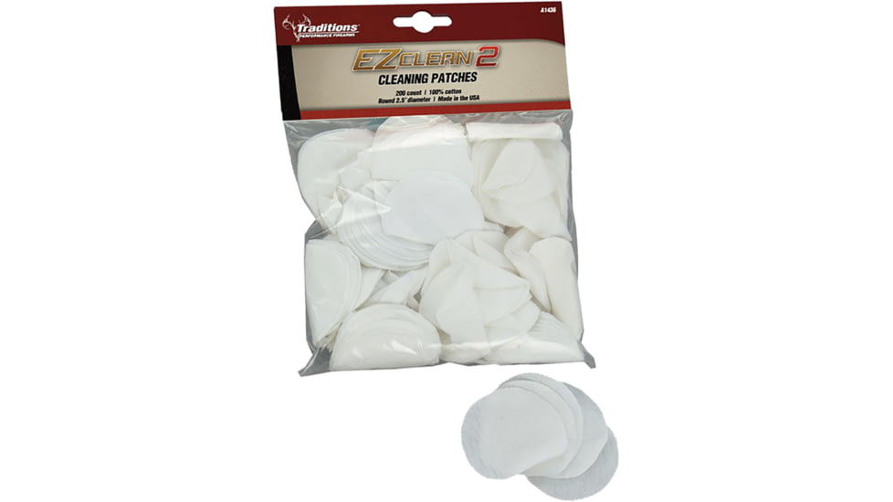 Traditions Cleaning Patches, White, A1436
