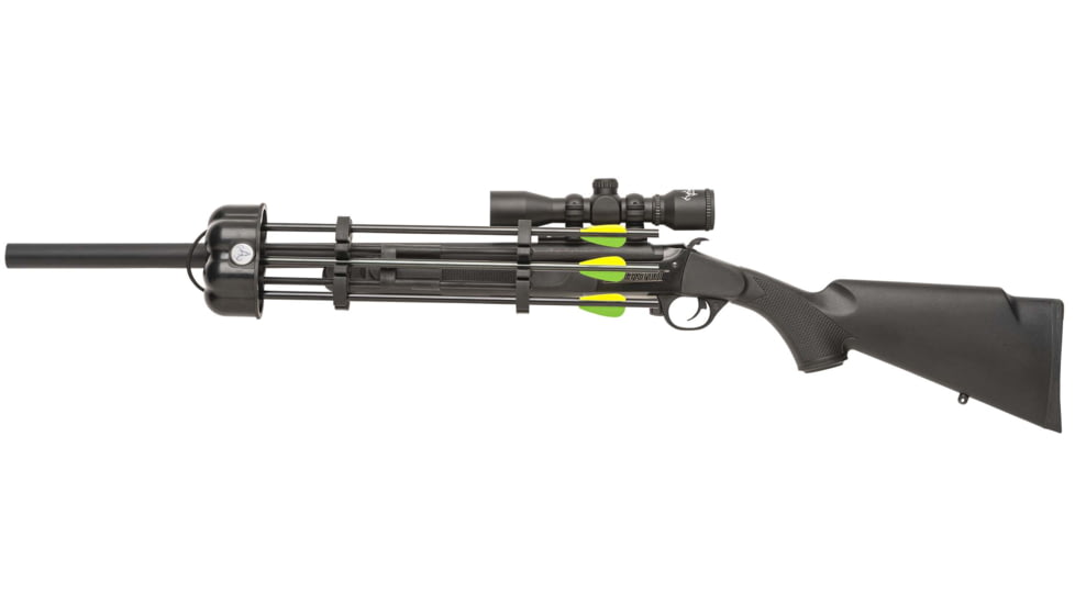 Traditions Crackshot XBR Single Shot Rifle, .22 Long Single Shot Rifle, 16.5in Barrel, Synthetic Stock, Black, CRX6220060-FRRMPG