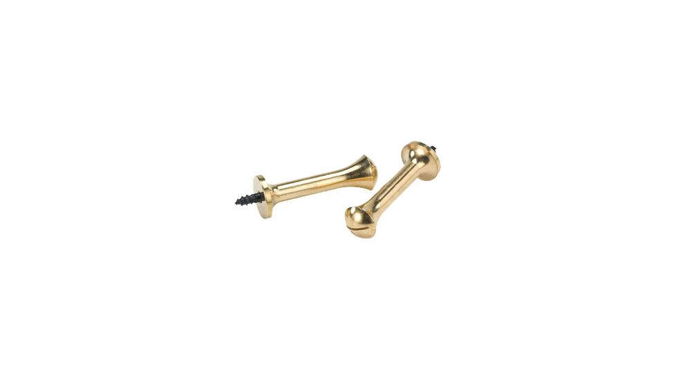 Traditions Gun Hangers Brass Straight Screw In