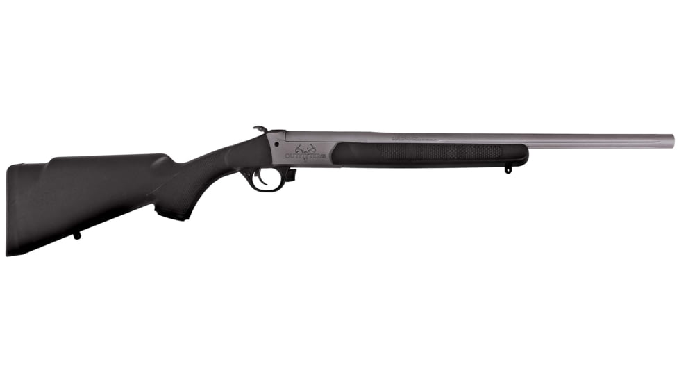 Traditions Outfitter G3 Single Shot Rifle, .35 Remington, 22in Barrel, 1-14, Synthetic Stock, Cerakote Grey, CR351130R-FRRMPG