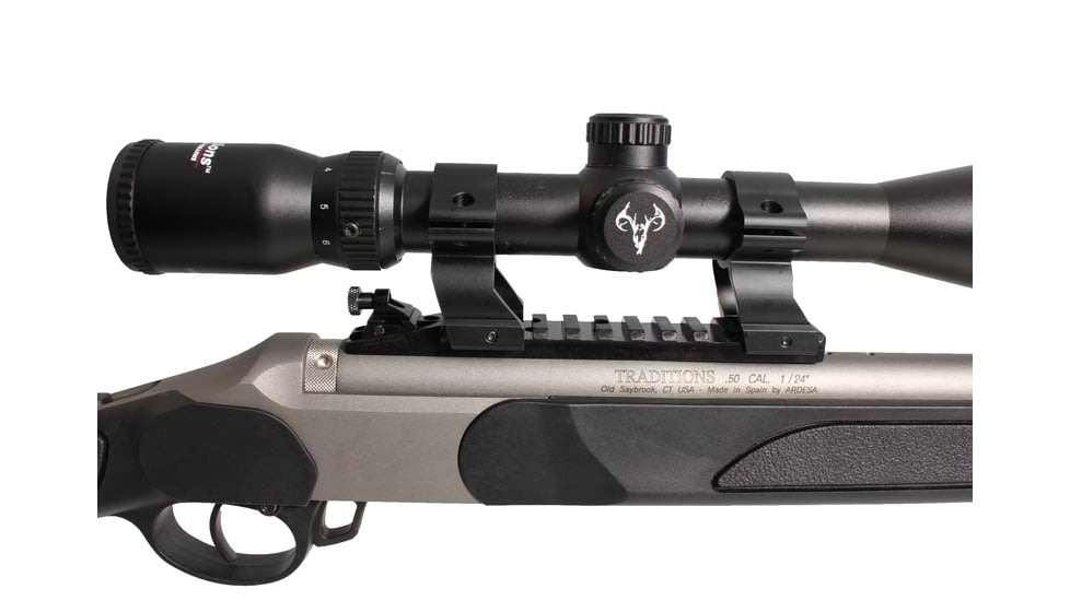 Traditions Peep Sight and Pictanny Base Combo, Black, A1577