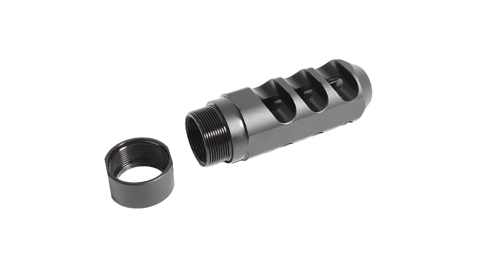 Traditions Pro Series Muzzle Brake 3/4-24 Fits NitroBolt,NitroFire Pro&amp;Pursuit XT Pro, 1213140