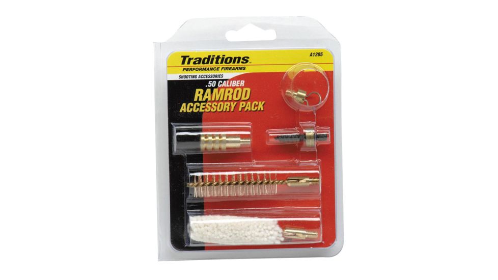 Traditions Ramrod Accessories, Pack .50 cal. A1205
