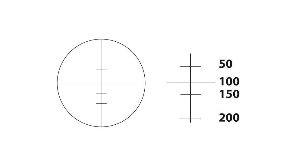 Traditions Range-finding Reticle
