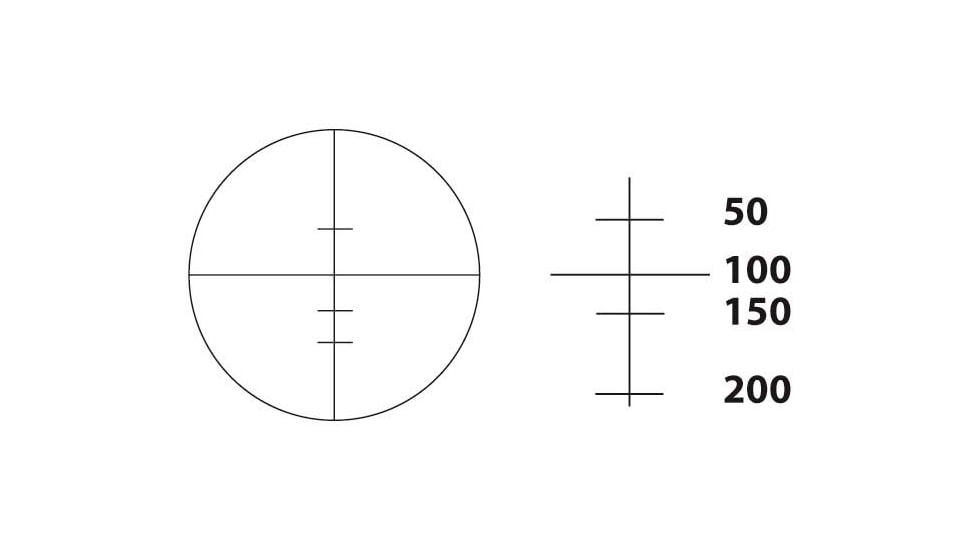 Traditions Scope 3-9x40mm .450 Bm Ranging Reticle Black Matte