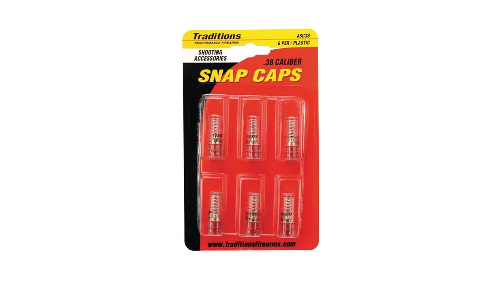 Traditions Snap Caps Pistol .38 Special 6 Per Package