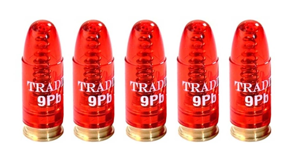 Traditions Pistol Snap Caps, 9mm, 5 Per Package, ASM9