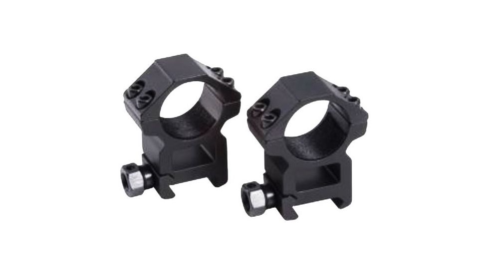 Traditions Tactical Rings 4 Screw, 1in, Extra High, Matte Black, A763XH