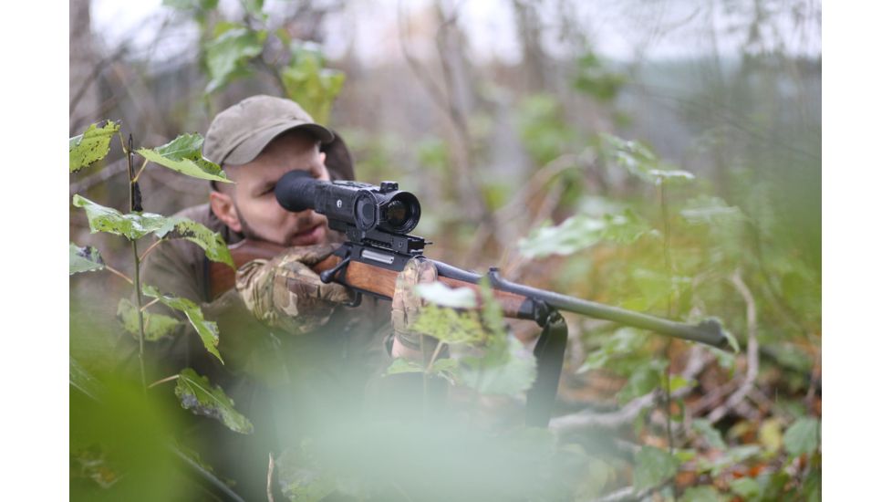 Pulsar Trail XQ50 2.7-10.8x42mm Thermal Imaging Rifle Scope, Black, PL76503Q