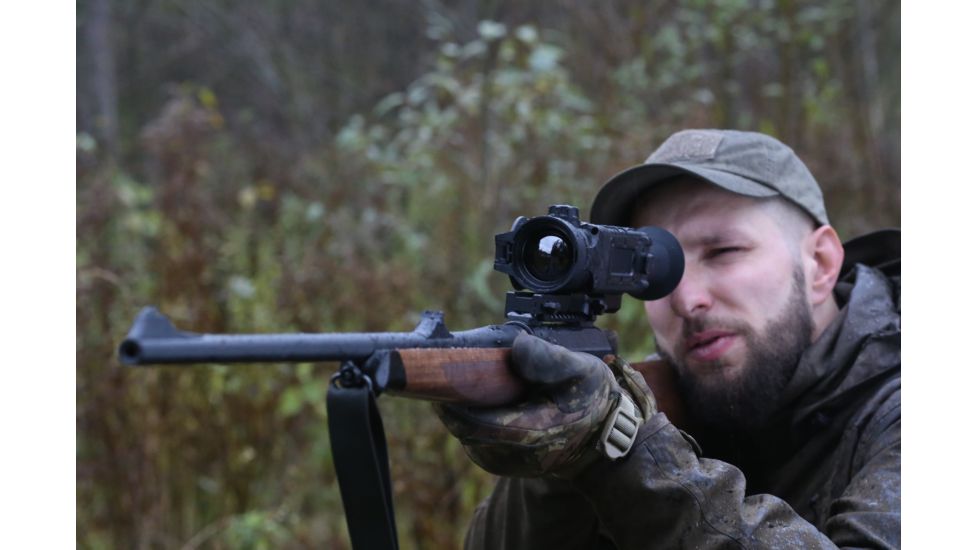 Pulsar Trail XQ50 2.7-10.8x42mm Thermal Imaging Rifle Scope, Black, PL76503Q