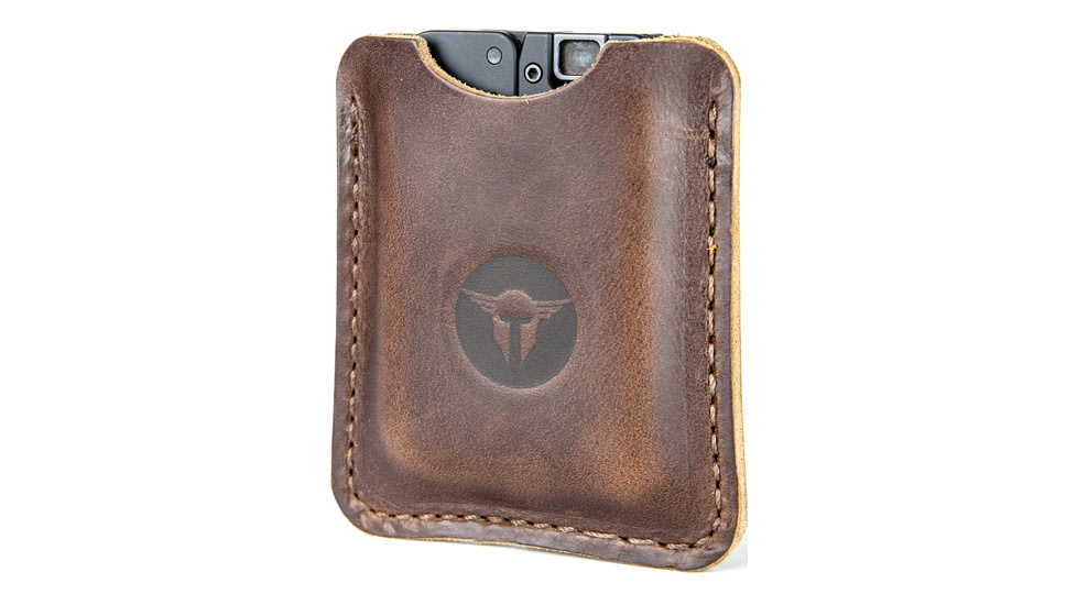 Trailblazer Firearms Trailblazer Lifecard Leather Sleeve Dark Brown