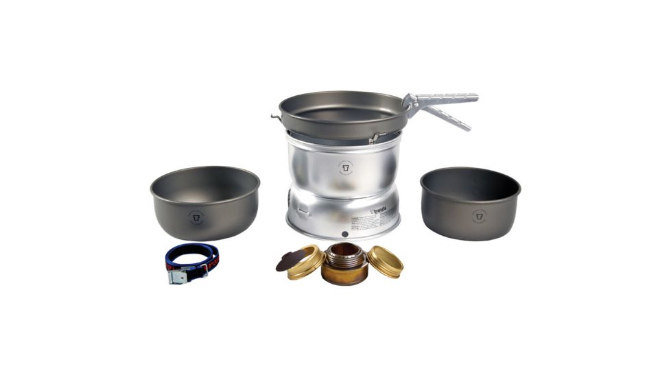Trangia 25-7 Ultralight Hard Anodized Stove Kit with Gas Burner 167257