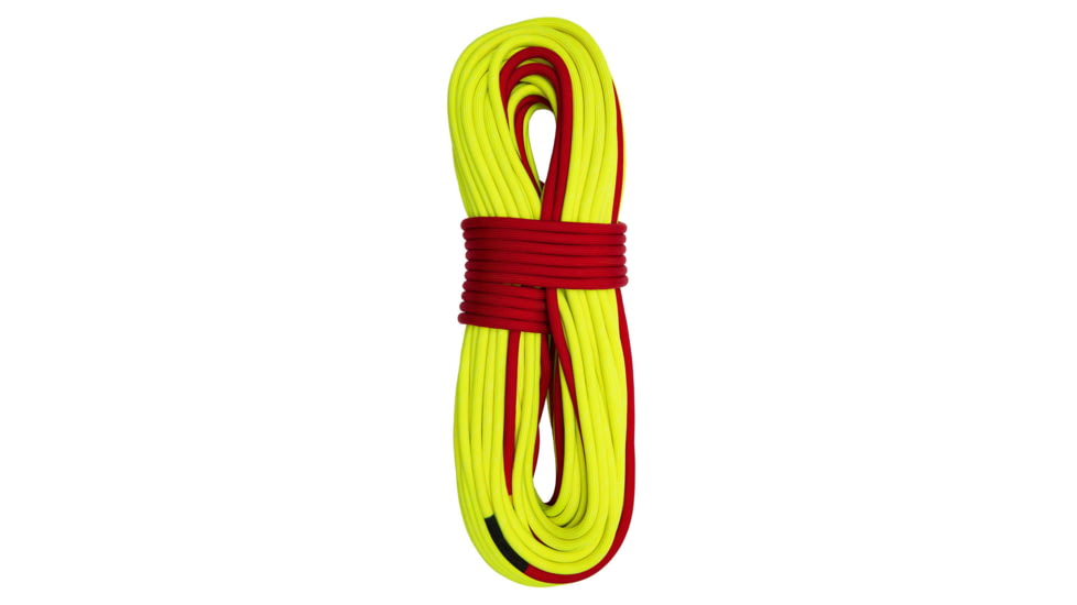 Trango Agility 9.1 Duo Dry Red Flag Rope, Yellow, 80m, 95125-400-80