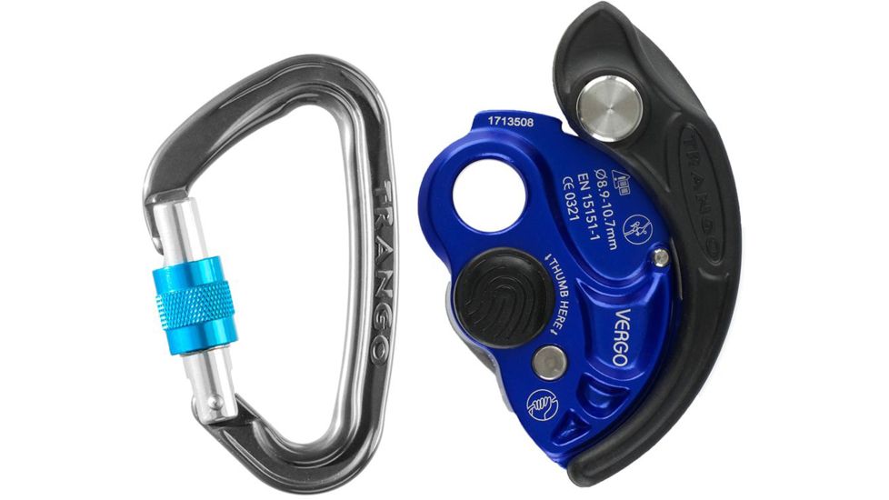 Trango Vergo and React Screwlock, Blue, 28710-300
