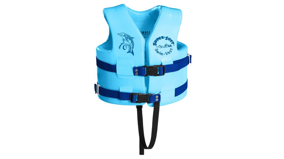 TRC Recreation Kids Super Soft USCG Vest, Marina Blue, Extra Small 4010675